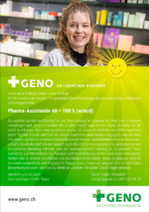Pharma-Assistentin 60 – 100 % (w/m/d)